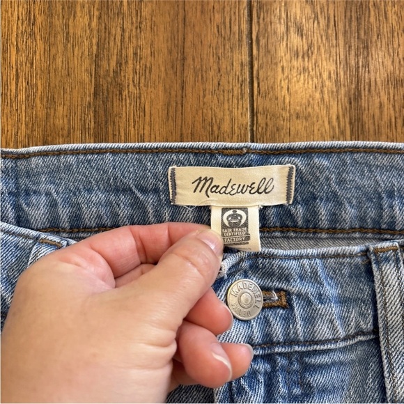 Madewell Jeans Womens Size 32 The Perfect Vintage Jean Distressed Blue - Picture 6 of 11
